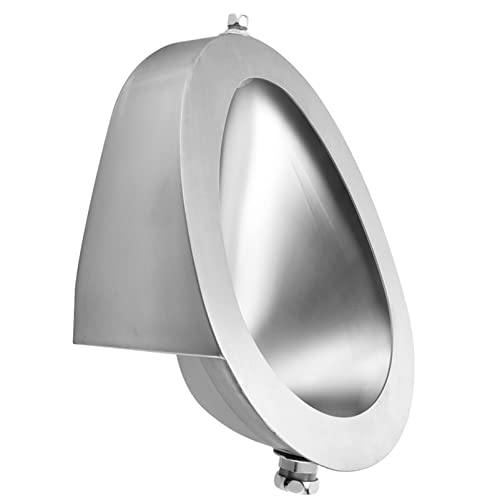 ステンレス製壁掛け式男性用小便器 - 学校・オフィス向け垂直型誘導排水システム - 公共トイレソリューション