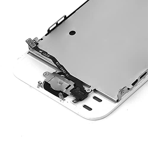 Ayake For Iphone 5S/Se Screen Replacement With Home Button White, Full Assembly Retina Lcd Touch Digitizer With Camera+Earpiece Speaker+Sensors+Tools For A1533, A1530, A1528, A1518, A1457, A1453 #TOP4