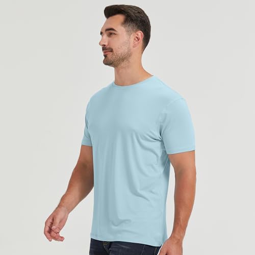 Image of netdraw Men's Ultra Soft Bamboo Viscose Cotton T-Shirt S-3XL