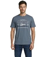 JACK & JONES Herren 5er-Set T-Shirts in verschiedenen Styles, Prints und Farben aus Baumwolle (5er Pack Mix 40, L) – Ansicht 6