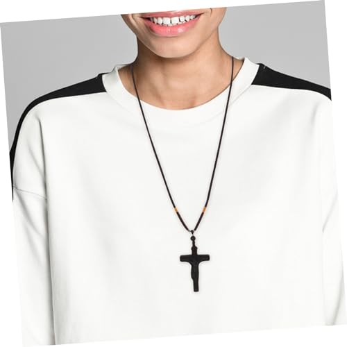 Croix sculptée Mipcase, pendentif de dévotion aux finitions soignées - 5