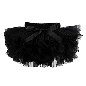 Slowera Baby Girls Fluffy Soft and Smooth Tutu Skirt with Diaper Cover