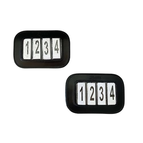 Bridle Numbers (4 Numbers) - Classic Brown