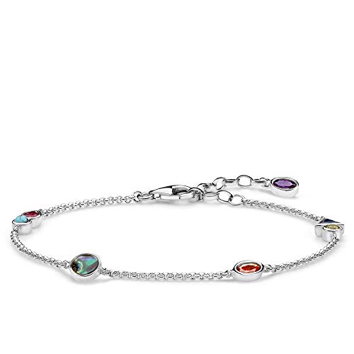 Preisvergleich Produktbild Thomas Sabo Armband Glam & Soul "Farbige Steine" 925er Sterlingsilber