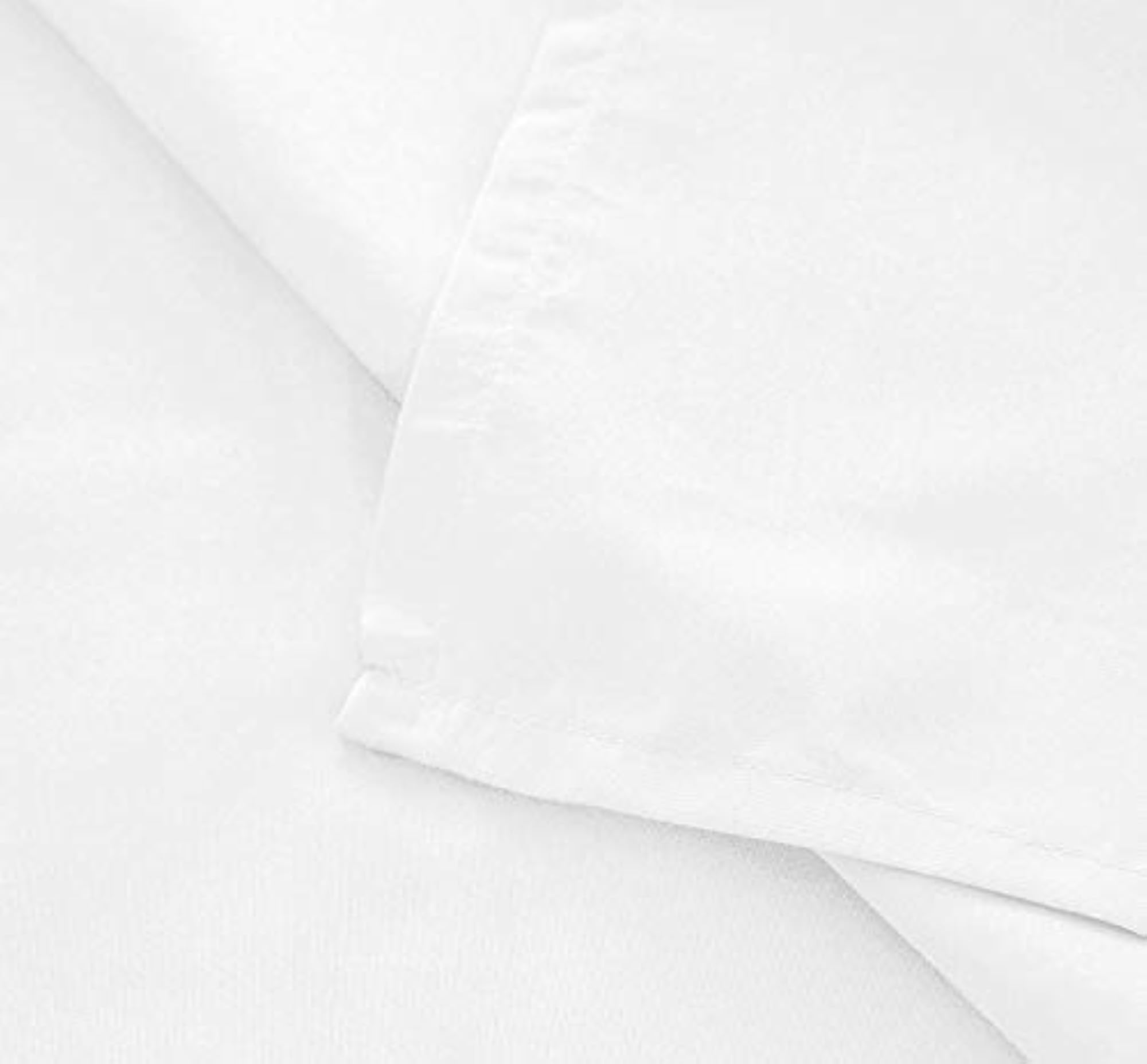 Microfiber Bedsheet with 2 Pillow Covers, White Solid