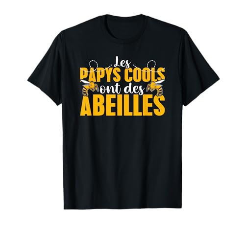 Apiculture Drôle Les Papys Cools Ont Des Abeilles T-Shirt