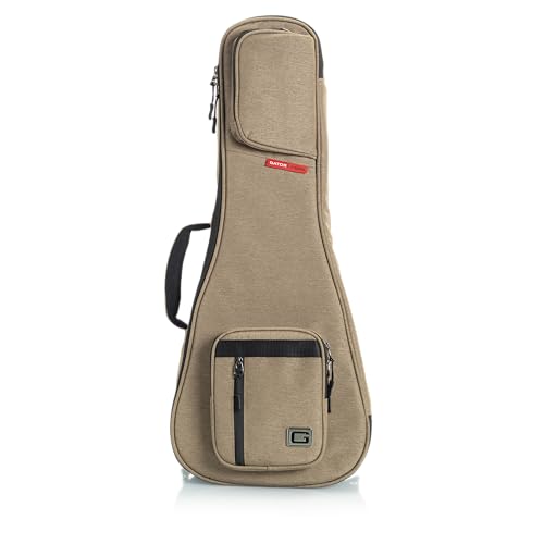 Gator GT-UKE-TEN-TAN Transit Series Tenor Ukulele Gig Bag - Tan