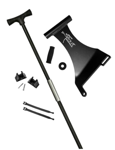 Stick It Anchor Pins 2 Piece 10' Black Port Motor Mount and Anchor Pin with Tube Connector