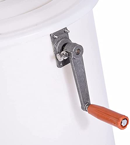 2 Frame Plastic Handleiding Bee Honey Extractor, 18L Grote capaciteit Honingraat Verwerking Honey Centrifuge voor… - Image 4