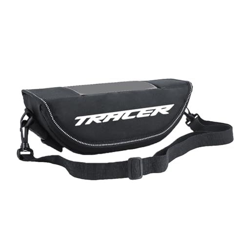 Sac de rangement guidon moto étanche pour road trip en Tracer GT