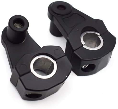 7/8'' 22mm Handlebar Risers Bar Mount Clamp Universal For Kawasaki Yamaha Honda