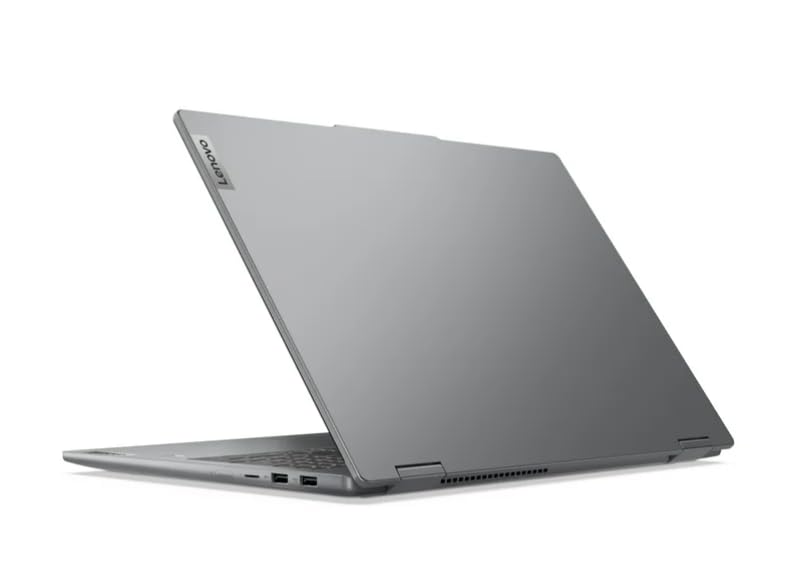 Image of Lenovo IdeaPad 2-in-1 Business Laptop, 16 inch FHD+ Touch Display, AMD Ryzen 7 8845HS (>i7-1355U), 16GB DDR5 RAM 512GB SSD, Win 11 Pro, FP Reader, Backlit KB, Numeric Keypad, PLUSERA Earphones, Luna Grey