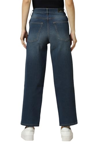 Image of Allen Solly Women's Regular Fit Mid Rise Jeans