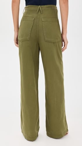 Good American Women's Lite Linen Pants3