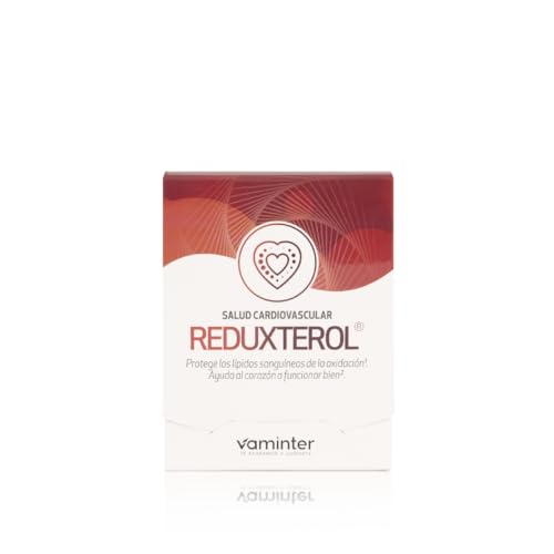 Vaminter, Reduxterol, Protege los Lípidos Sanguíneos de la Oxidación, Apoyo al Buen Funcionamiento del Corazón, Solución para el Control del Colesterol, 30 Cápsulas, 1/Día