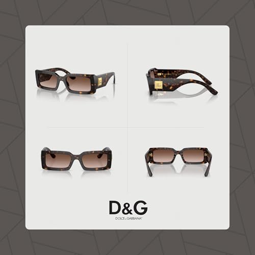 Dolce & Gabbana DG4416 Rectangular Sunglasses for Women + BUNDLE With Designer iWear Eyewear Kit3