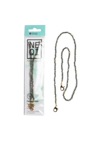 Neqi CHAINS graue Perlen - Maskenkette Cover