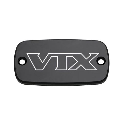 Brake Fluid Reservoir Cover for Ho&nda VTX 1800 VTX1800 2002-2011 Motorcycle Front Billet Brake Master Cylinder Fluid Reservoir Cover Oil Cap