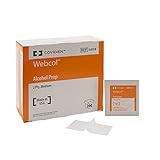 Covidien 6818 Webcol Alcohol Prep, Sterile, 2-ply, Medium (Pack of 4000)