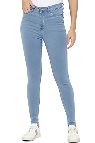 Image of Allen Solly Women's Skinny Fit Mid Rise Jeans