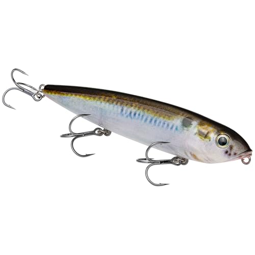 Strike King (HCKVDSDHK-699) KVD Sexy Dawg Hard Knock Fishing Lure, 699 - Natural Shad, 5/8 oz, Premium Topwater Lure