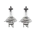 60/55 W. Unitec 77838 - Bombilla H4 para faros delanteros (2 unidades, 12 V, 60-55 W, P43t)