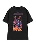 MERCHANDISE AUTHENTIC MARVEL: Dite addio all'abbigliamento contraffatto! Questa maglietta Marvel Galactus Black Graphic è ufficialmente autorizzata, assicurandoti di ottenere merce genuina progettata in collaborazione con i creatori del marchio. Abbraccia il tuo fandom con fiducia, sapendo che stai supportando l'universo Marvel con un top che rende omaggio a una delle sue entità più formidabili, Galactus, il Divoratore dei Mondi.