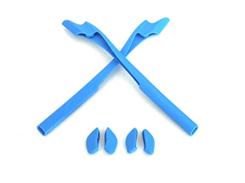 Galaxy Replacement Rubber Kits For Oakley Half Jacket 2.0/2.0 XL Blue