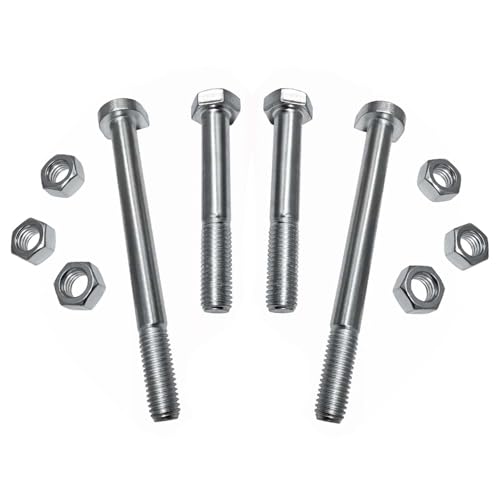 9551 Engine Mounting Bolt Set (71-on) for All VW Aircooled Engines and Dune Buggy（2 Sets）, black