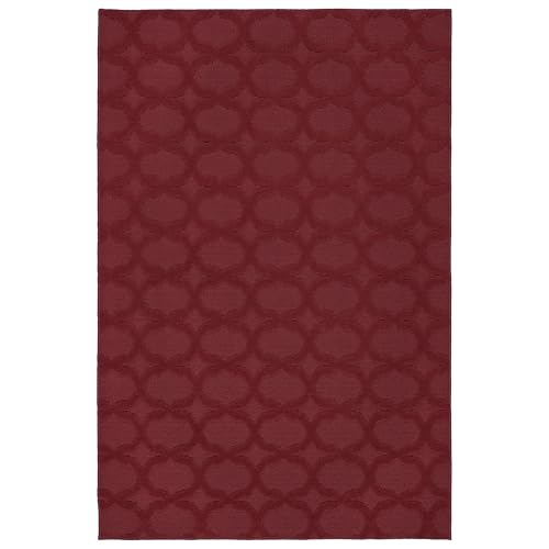 Garland Rug Sparta - Alfombra (1,2 m x 1,8 m), color rojo