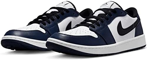 AIR Jordan 1 Low G Golf Shoes Adult DD9315-104 (White/Black-MIDNI), Size 8.5 | Image 2
