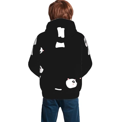 Be Calm Do Yoga Kid Hoodies Boys Sweatshirts Girls Pullover with Pocket4