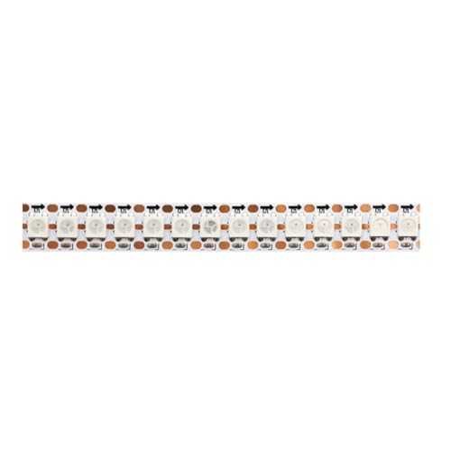 Hklshyd Tira de LED WS2812B de 5 M, 5 V, 144 Píxeles LED/M, Direccionable Individualmente, IP20, Resistente Al Agua, Cinta Flexible, Barra de Lámpara