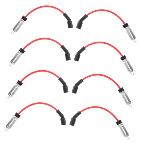 Cables de bujía para coche Alipis de 8 piezas contra fallos de encendido automotor V8