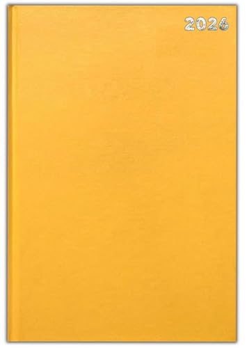 Agenda 2022 A4 2 pages par jour - Couverture rigide - Violet