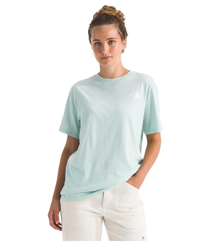 The North Face Evolution Box T-Shirt Femme en maille de coton ultra douce et coupe ample
