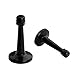 Produktbild ChengBeautiful Türstopper Zinklegierung Präzisionsguss Anti-Collision-Türanschlag Metall Zylindrisches Badezimmer-Badezimmer-Glas-Glastür Antikollisions-Türstopper (Farbe : Black, Size : 7.9x4.2cm)