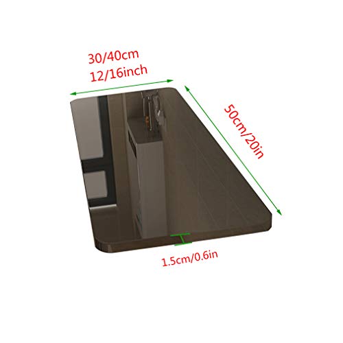 Table murale invisible pour optimiser un petit espace bureau pliable 120x40cm - 3