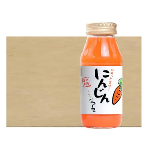にんじんジュース 野菜ジュース 人参ジュース 北海道産 ニンジン にんじんミックスジュース 瓶 ジュース 180ml×30本入 1ケース(1箱) ソフトドリンク 人参 野菜 にんじんのサムネイル