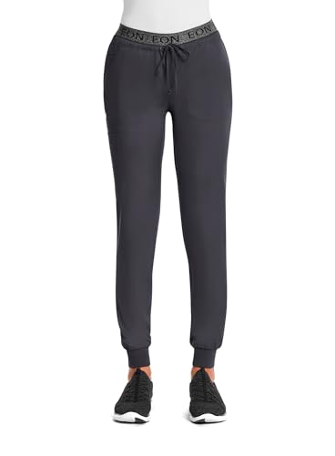 Maevn EON Sport Women’s Full Elastic Logo Waist Jogger Charcoal