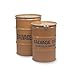 Salvage Drum Open Head 85 gal. Yellow