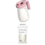 Momcozy Breast Milk Pitcher, Resistant to Heat and Cold Abrupt Temp Swings & Momcozy Breastmilk Storing Bags, Temp-Sensing Discoloration Milk Storing Bags for Breastfeeding