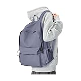 School Bag Backpack for Women Kids Teens Girls, Small Bookbag College Student Backpack for School Men Boys, Mochilas Escolares para Casual Daypack Mini Book Bag Blue ﻿