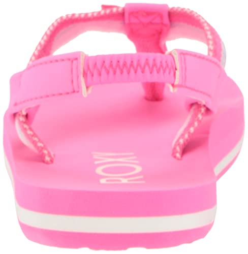 Roxy Girls Toddler Colbee Sling Back Sandal Flip-Flop, Pink, 9 Little Kid #TOP2