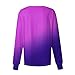 Scrub Jacket for Women Stretchy Solid Color Long Sleeve Scrubs Uniforms Button Down Nursing Shirt with Pockets Purples XX-Large