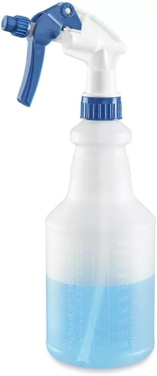 SUPER+ 24 Oz Empty Spray Bottles 4 Pack – Adjustable Nozzle, Leak Proof Plastic Bottles for Cleaning Solutions, Plants, Pet, Or Diy Spray Bottle