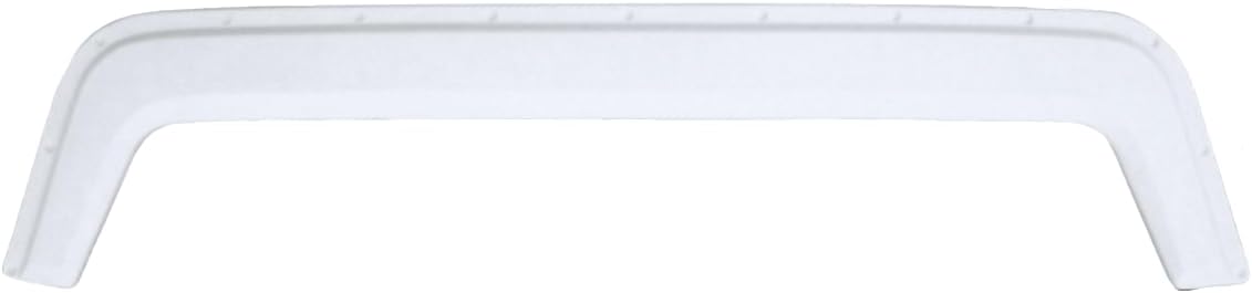 Icon 01539 Polar White Tandem Fender Skirt