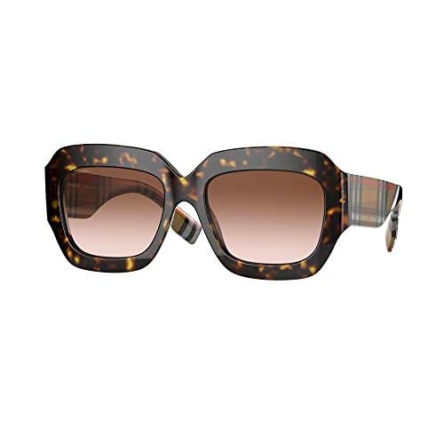 BURBERRY Gafas de Sol MYRTLE BE 4334 Dark Havana/Brown Shaded 54/18/140 mujer