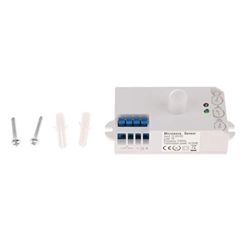 Preisvergleich Produktbild Mikrowellen Sensor Lichtschalter Bewegungsmelder - SK-807K-DC
