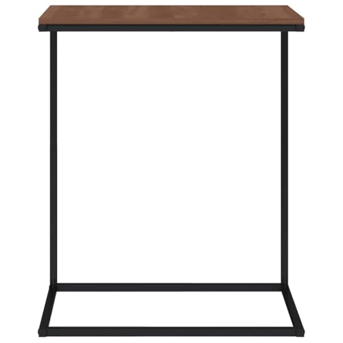 Table d'appoint en forme de C stable pour ordinateur portable